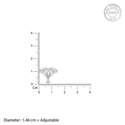 Silver Kanwal Toe Rings