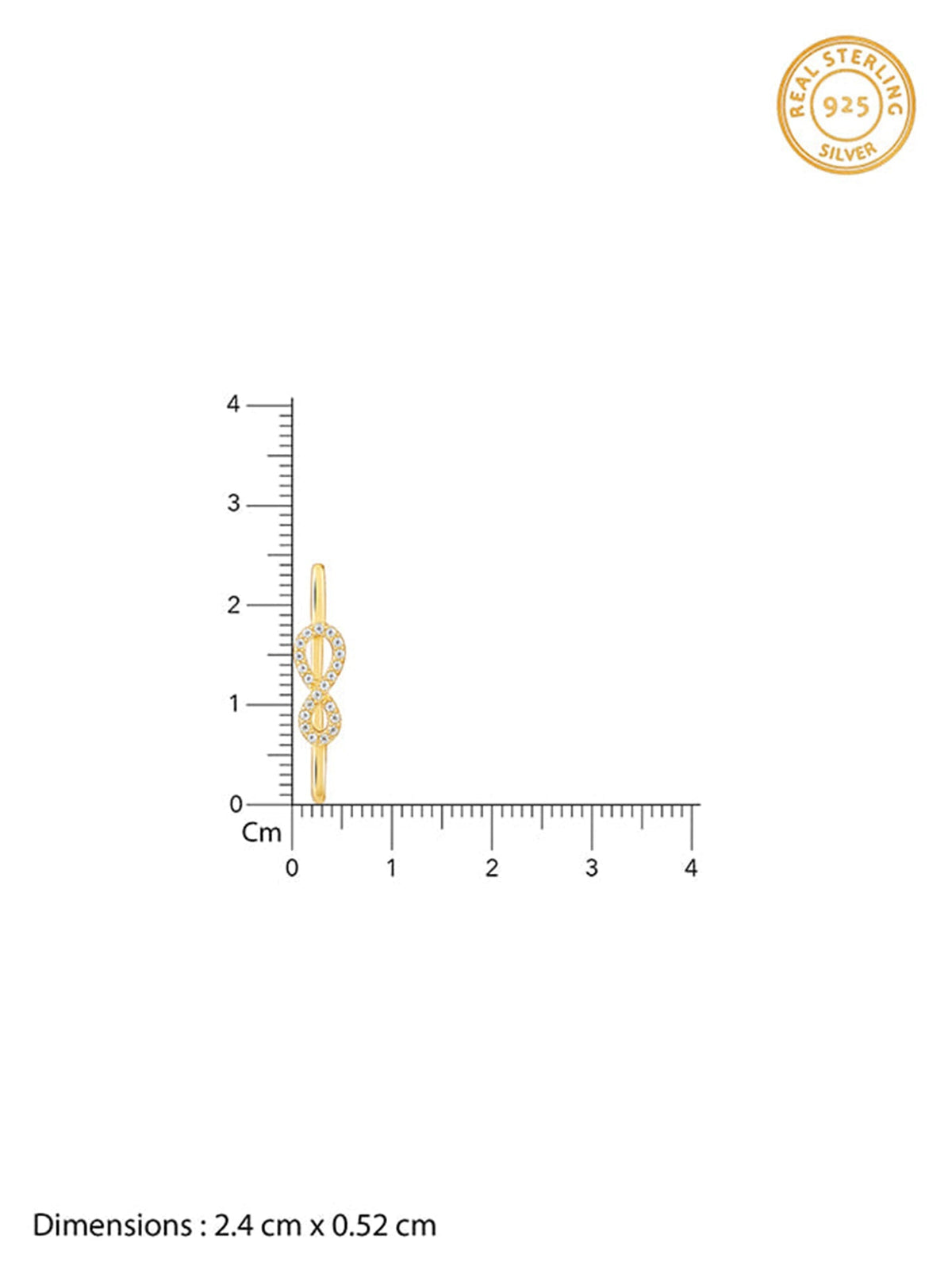 Golden Infinity Watch Band