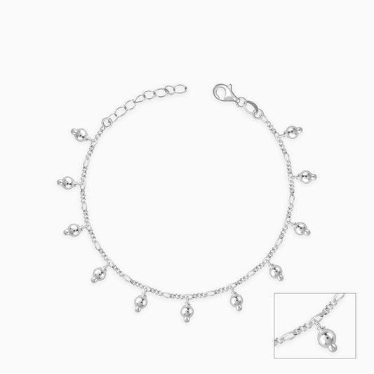 Silver Enchanted Magic Kids Anklet