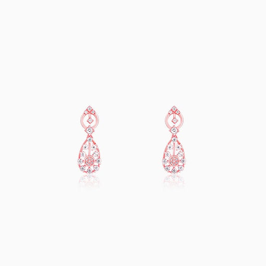 Rose Gold Radiance Earrings